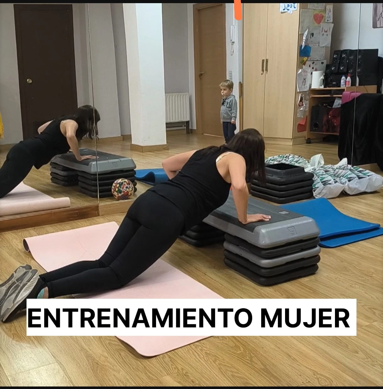 entrenamiento mujer